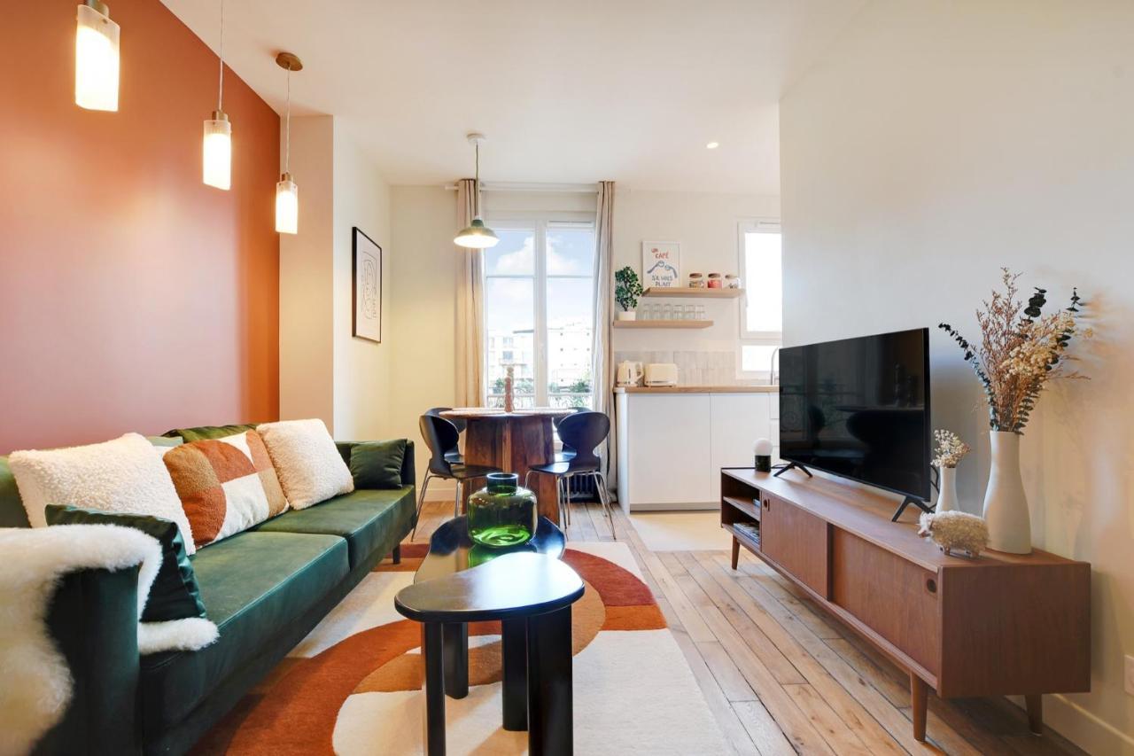 Ferienwohnung Luxury Duplex Boulogne-Billancourt Exterior foto
